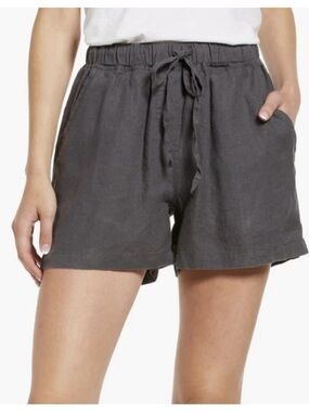 Parachute 100% Linen Pull On Tie Waist Lounge Shorts Size XS Women’s Relaxed Lux